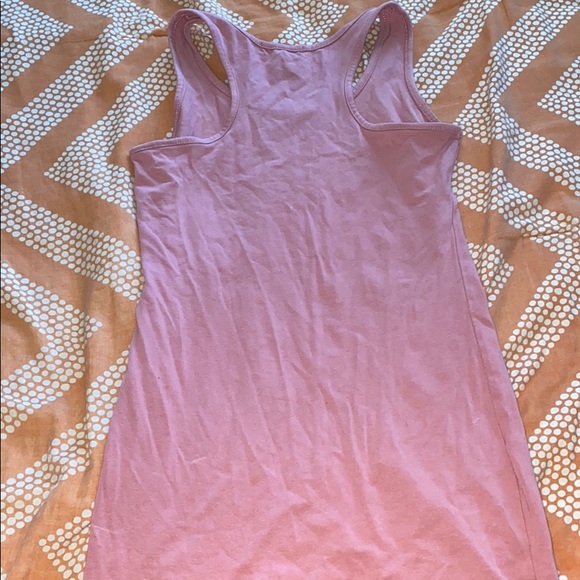 Fitted Pink Razorback Dress - Picture 3 of 3